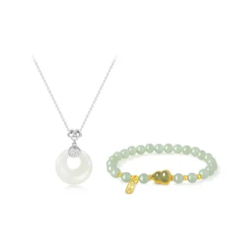 GIFU Processing Colored Glaze Necklaces Women's