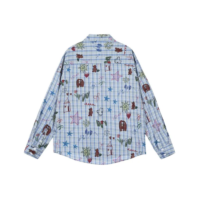 COVER TIME Shirts Women's Blue-1