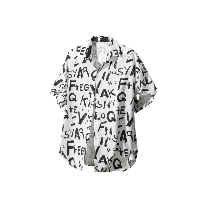 WKOOG Shirts Unisex Cool Letter-0