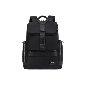 SWISS MILITARY Nylon Backpack Men's Black