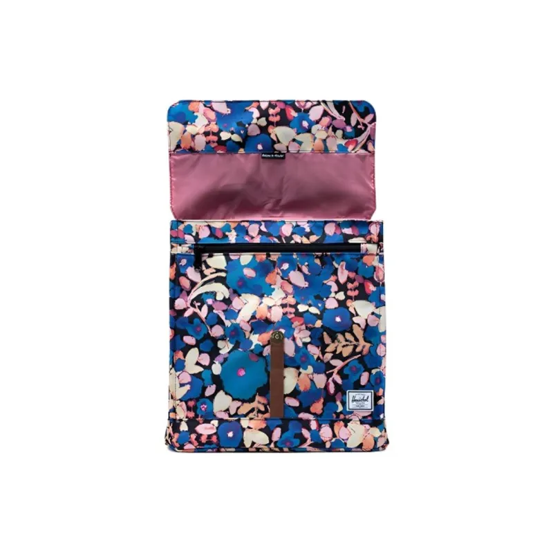 Herschel Polyester Backpack Medium Size Unisex Painted Floral-2
