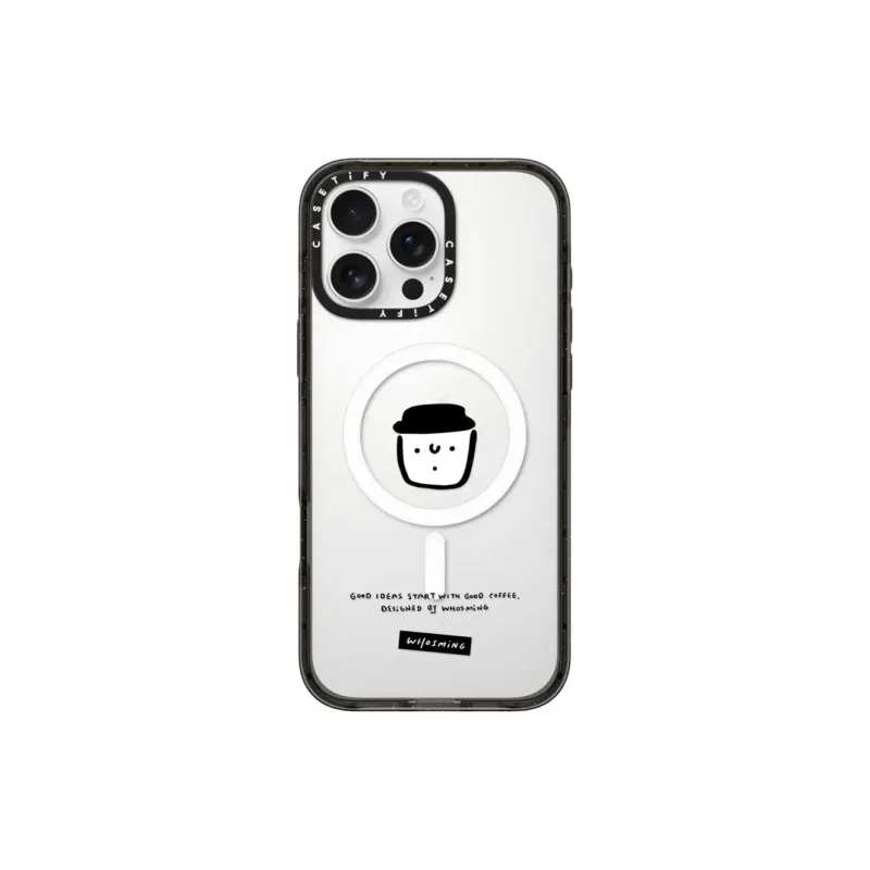 CASETIFY Simple Classic Phone Cases Compatibility IPhone 16 Pro Ma-0