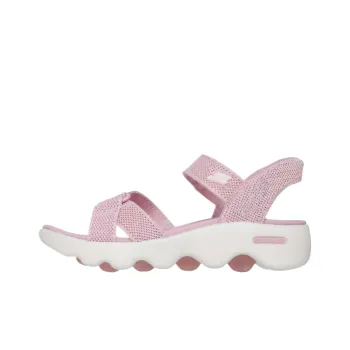 Skechers Go Walk Massage Fit Beach Sandals Women's Pink