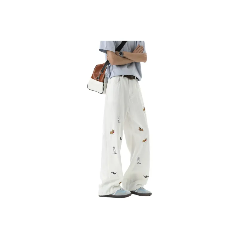 MIIOW Trend Party Series Jeans Unisex-4