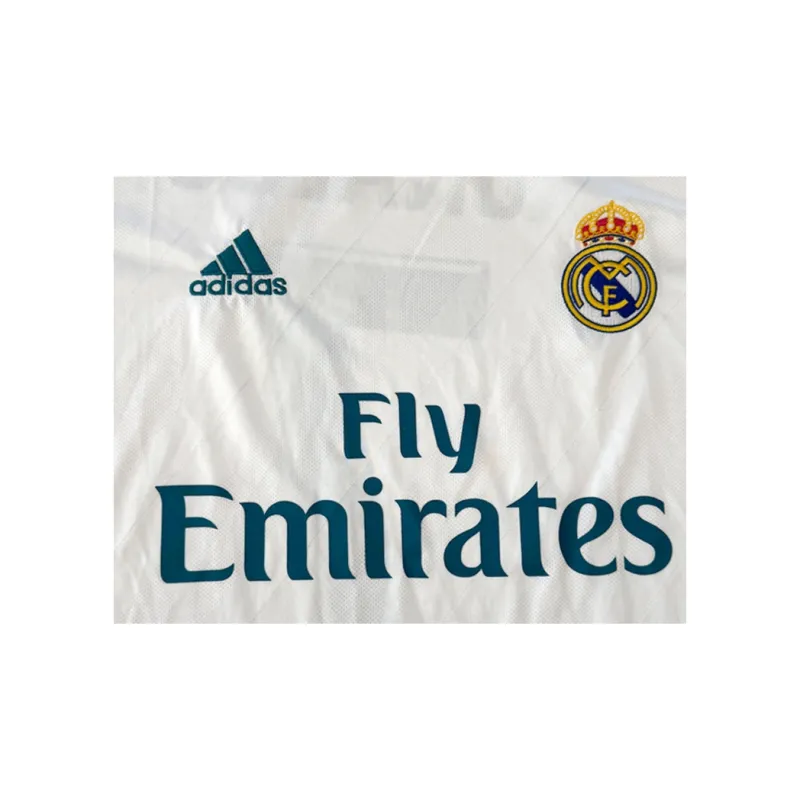 Three For Real Madrid Team Jersey Beckett Official Certification Exquisite Mounting, Outer Frame Approx. 65x85cm-4