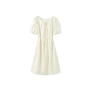 Hang Yi Court Short Sleeved Dress Women's