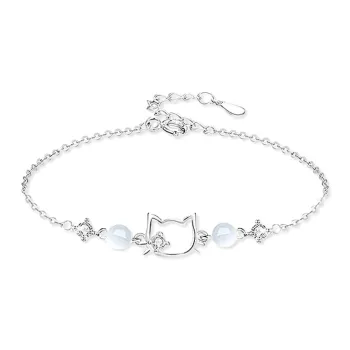 JUICY GRAPE Glass Cat Eye Bracelets Women's