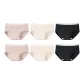 6 Pack-Pink 2+Skin 2+Black 2