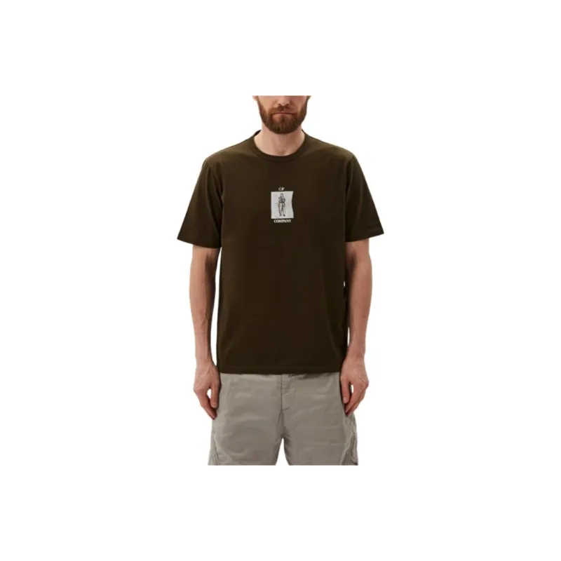 C.P.Company T Shirt Men's Ivy Green-0