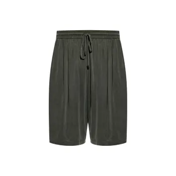 GIORGIO ARMANI Pleated Bermuda Shorts