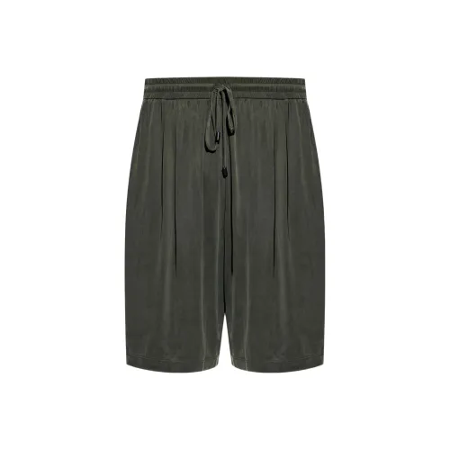 GIORGIO ARMANI Pleated Bermuda Shorts