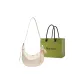 Ecru+Shopping Bag