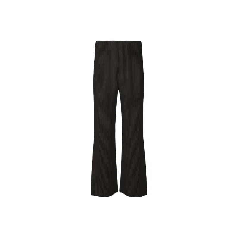 Homme Plissé Issey Miyake Casual Pants Men's Black-0