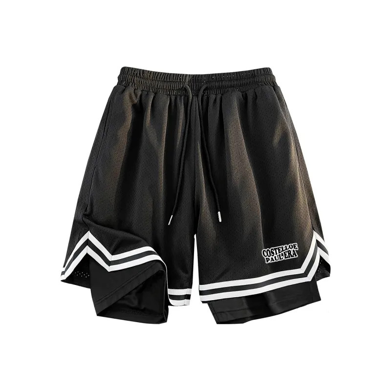 PAUL COSTELLOE Basketball Shorts Unisex-10