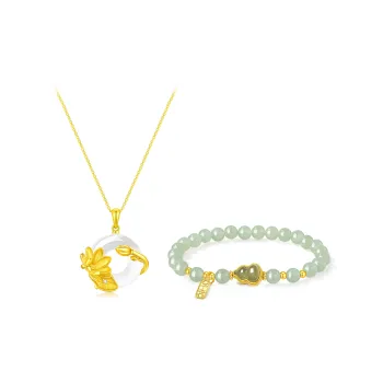 GIFU Colored Glaze Necklaces Women's