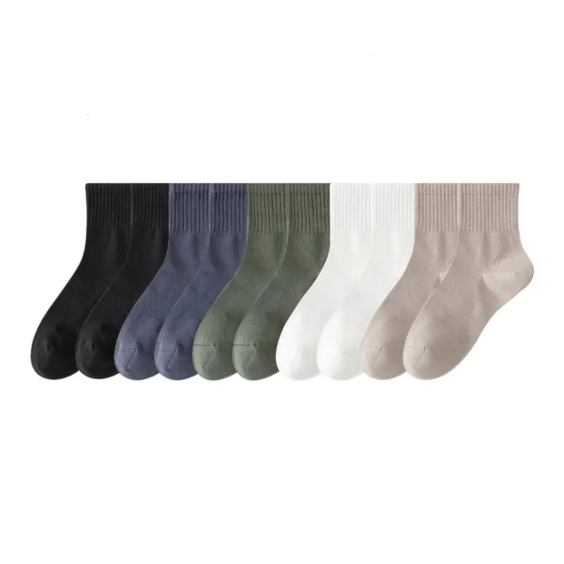 7 SEVFUN Mid Calf Socks Men's Combo Set-32