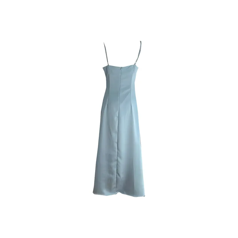 DOSOHEB Slip Dresses Women's-1