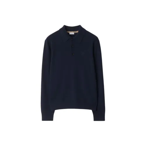 Burberry Cashmere Sweater Men's Blue
