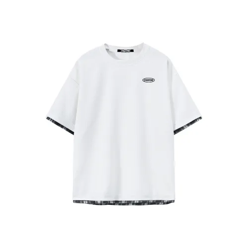Casual Skull Milk Fiber T Shirt