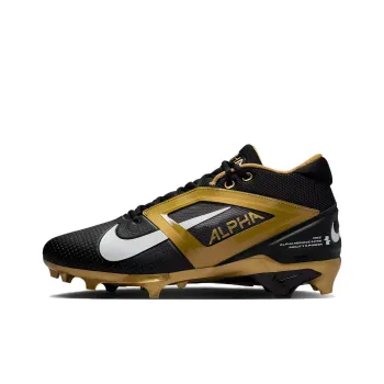 Nike Alpha Menace 4 Pro Black Metallic Gold White