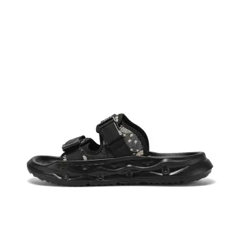 MIIOW EVA Stitching Leather Patchwork Slip Resistant Abrasion Resistant Slide Slippers Men's