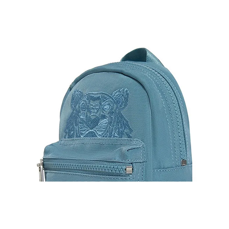 KENZO Polyester Backpack Mini Unisex Denim Blue-3
