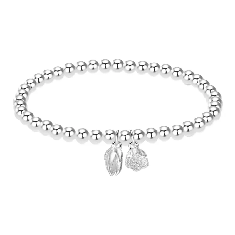 NUSQ Sterling Silver Bracelets Women's-5