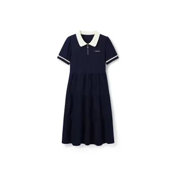 ABCMININ Short Sleeved Dress Women's