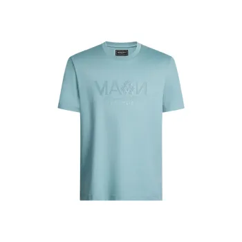 MANGANO T Shirts Men Lake Blue