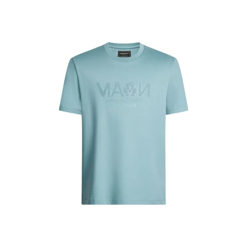 MANGANO T Shirts Men Lake Blue-0