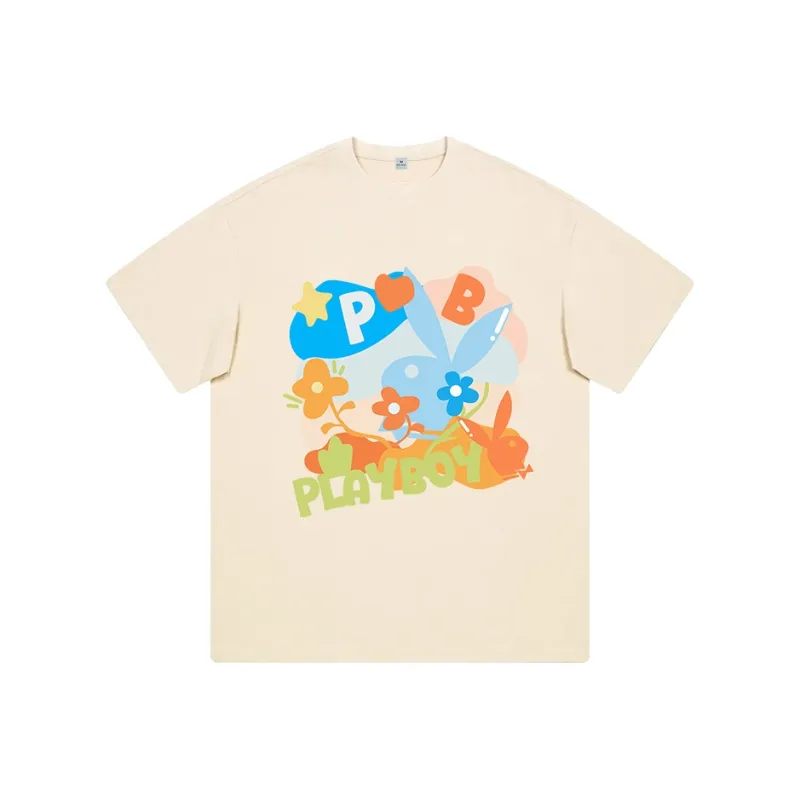 Playboy Short Sleeved T Shirts Unisex-10