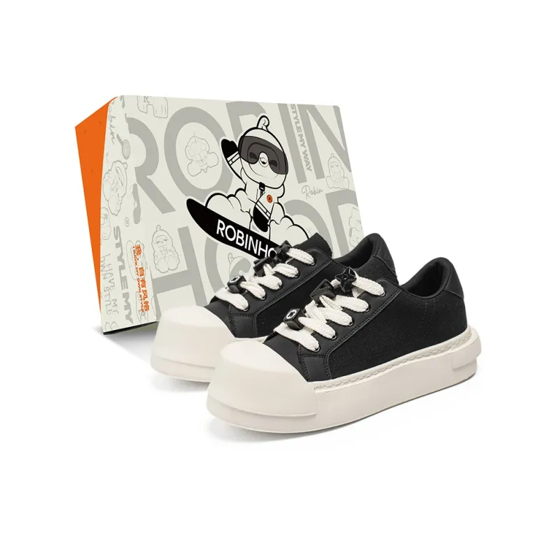 ROBINHOOD Slip Resistant, Abrasion Resistant, Breathable, Lightweight Low Top Canvas Shoes Men's Box Included-0