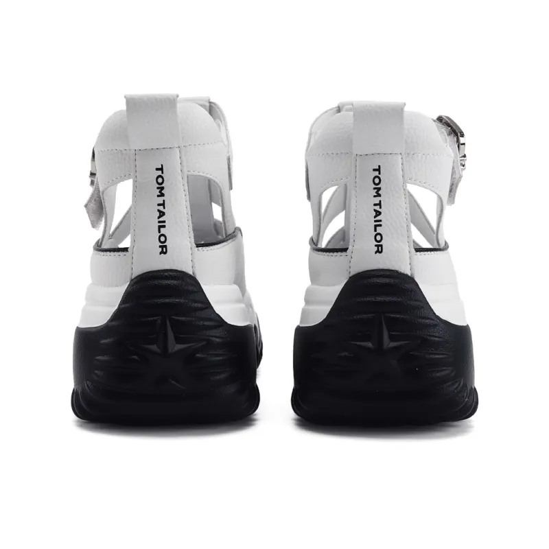 TOM TAILOR Crimson Mango Platform Sandal Height Increasing Breathable Low Top Casual Shoes Women's-22