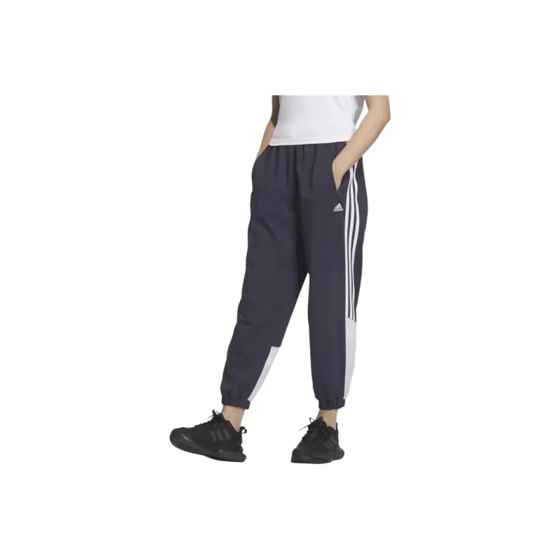 Adidas Casual Pants Women's Navy Blue-0