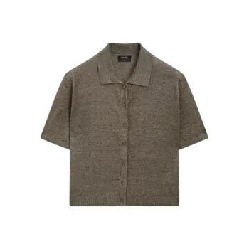 Massimo Dutti Knitwear Women's Gray Brown