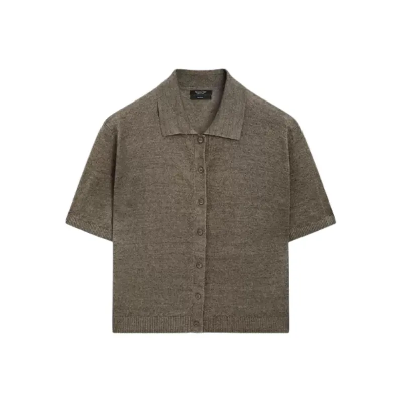 Massimo Dutti Knitwear Women's Gray Brown-0