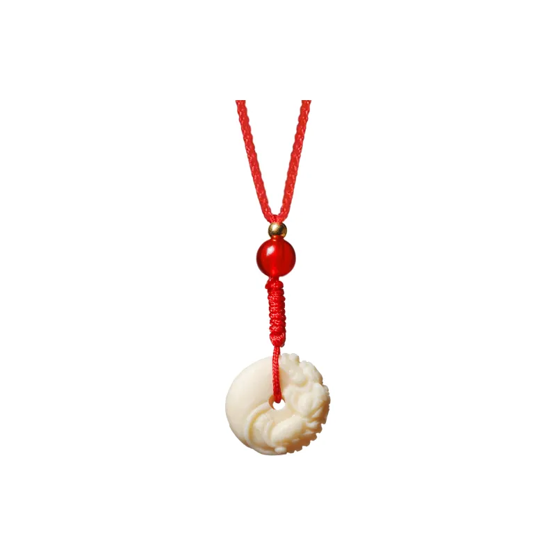 Xianyou Ivory Nut Necklaces Unisex-0