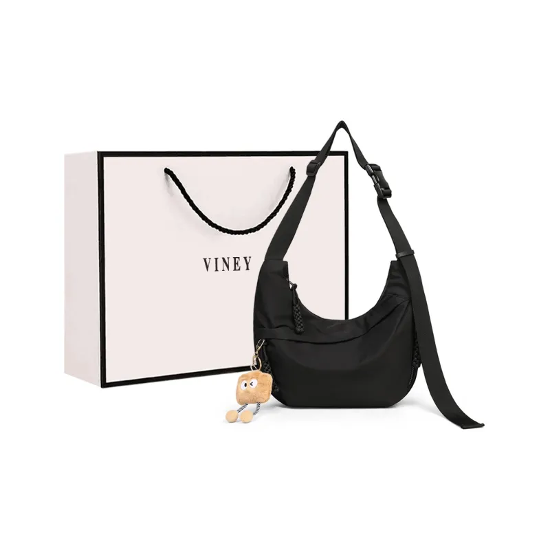 VINEY Oxford Shoulder Bag, Crossbody Bag Regular Unisex Multicolor-0