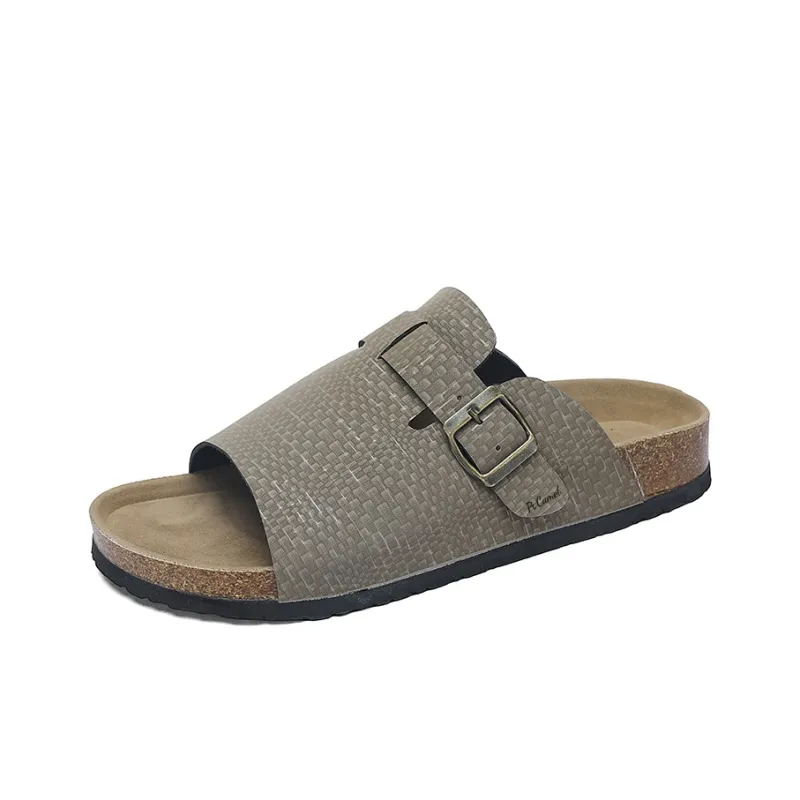 PROTECTCAMEL Slip Resistant Abrasion Resistant Slide Slippers Men's-9