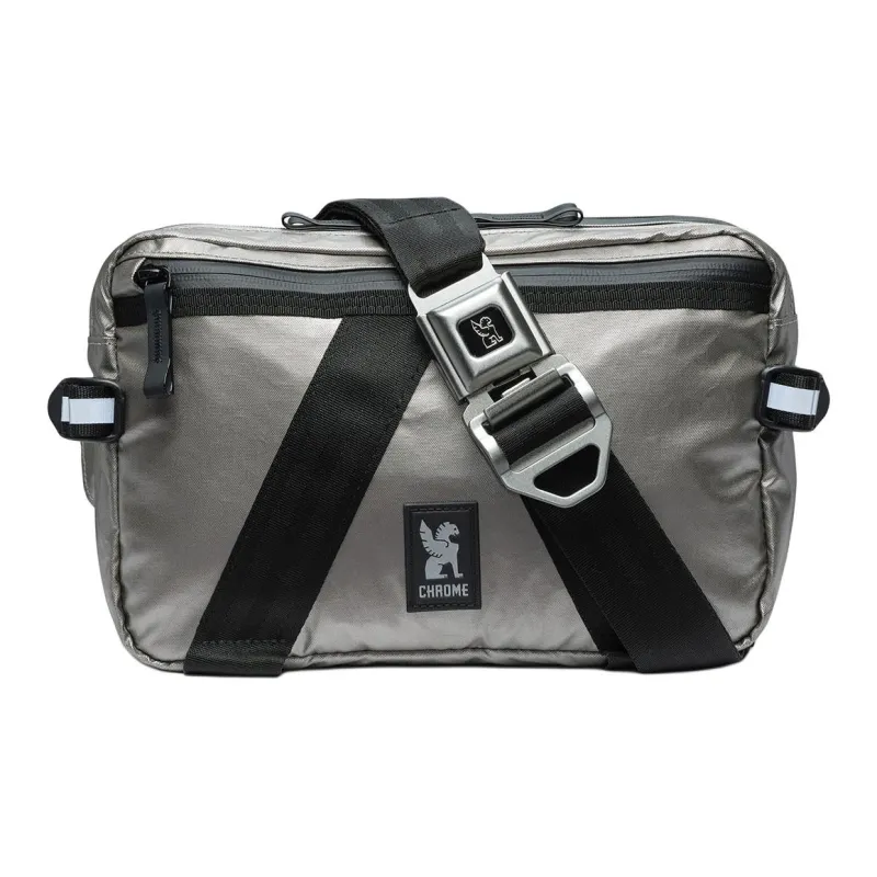 CHROME INDUSTRIES Nylon Shoulder Bag, Crossbody Bag Unisex Silver-0