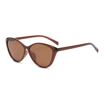 PRETTYALLUSION TR/Memory Plastic Cat Eye Sunglasses Unisex