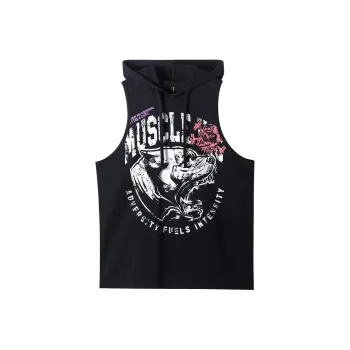 Muscle Dog Tank Top Men's Black