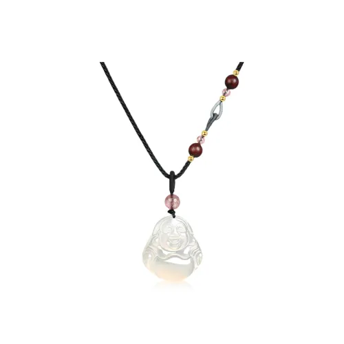 Kim Ka Fook Chalcedony Necklaces Unisex