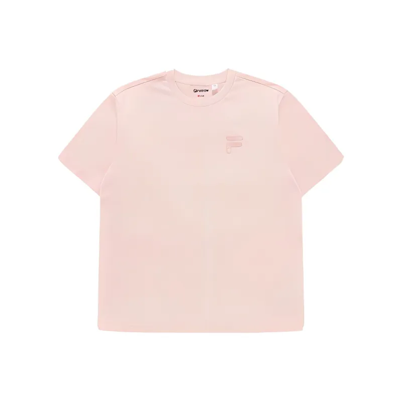 FILA FUSION T Shirt Unisex Rainbow Pink-1