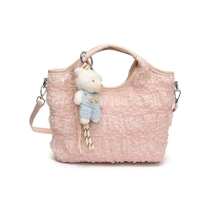 Morellybear PU One Shoulder Handbag Regular Women's Multicolor-14