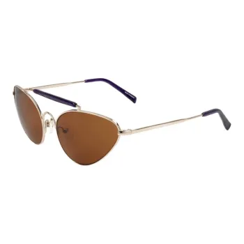 DRIES VAN NOTEN Metal Irregular Shape Sunglasses Men's Silver