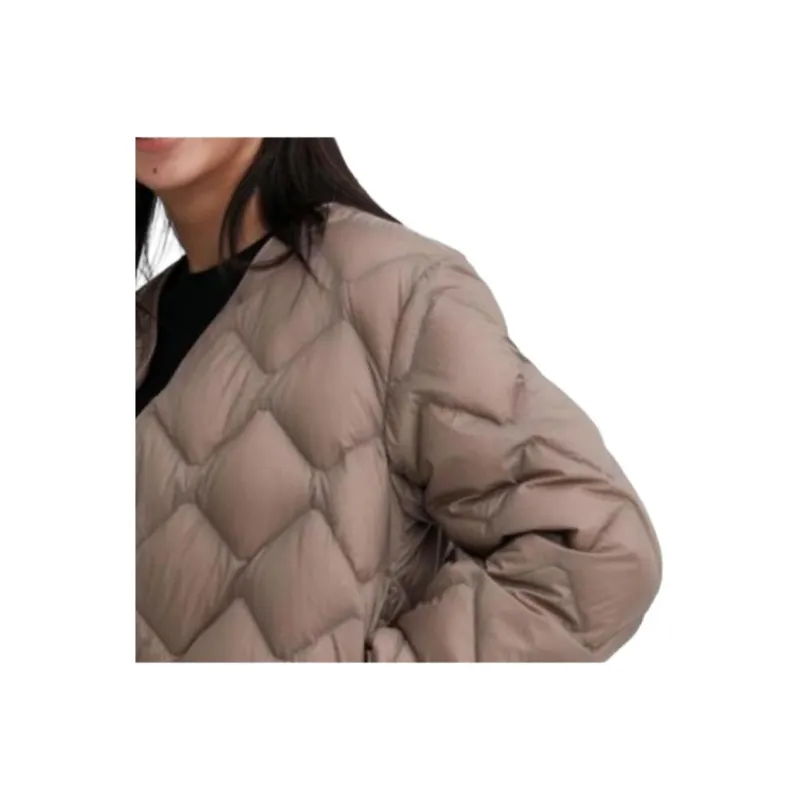 UNIQLO Jackets Women's Milk Tea Brown-2