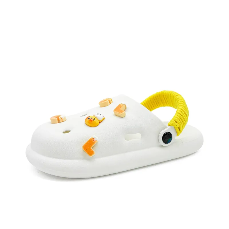 CHAOLIULVCHENG Clogs Women's White-1