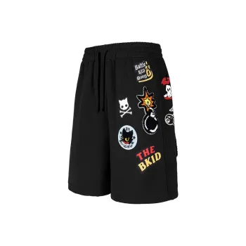 TELENT Casual Shorts Unisex Black