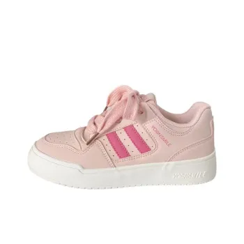 BINGO DUCK Slip Resistant And Breathable Low Top Skateboard Shoes Women's Pink